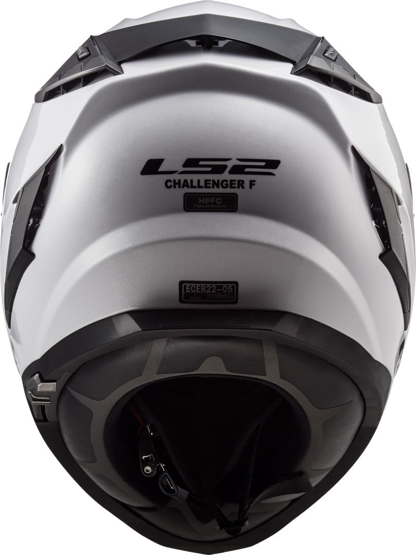 LS2 FF327 CHALLENGER SOLID WHITE – 8 – Maximomoto PT