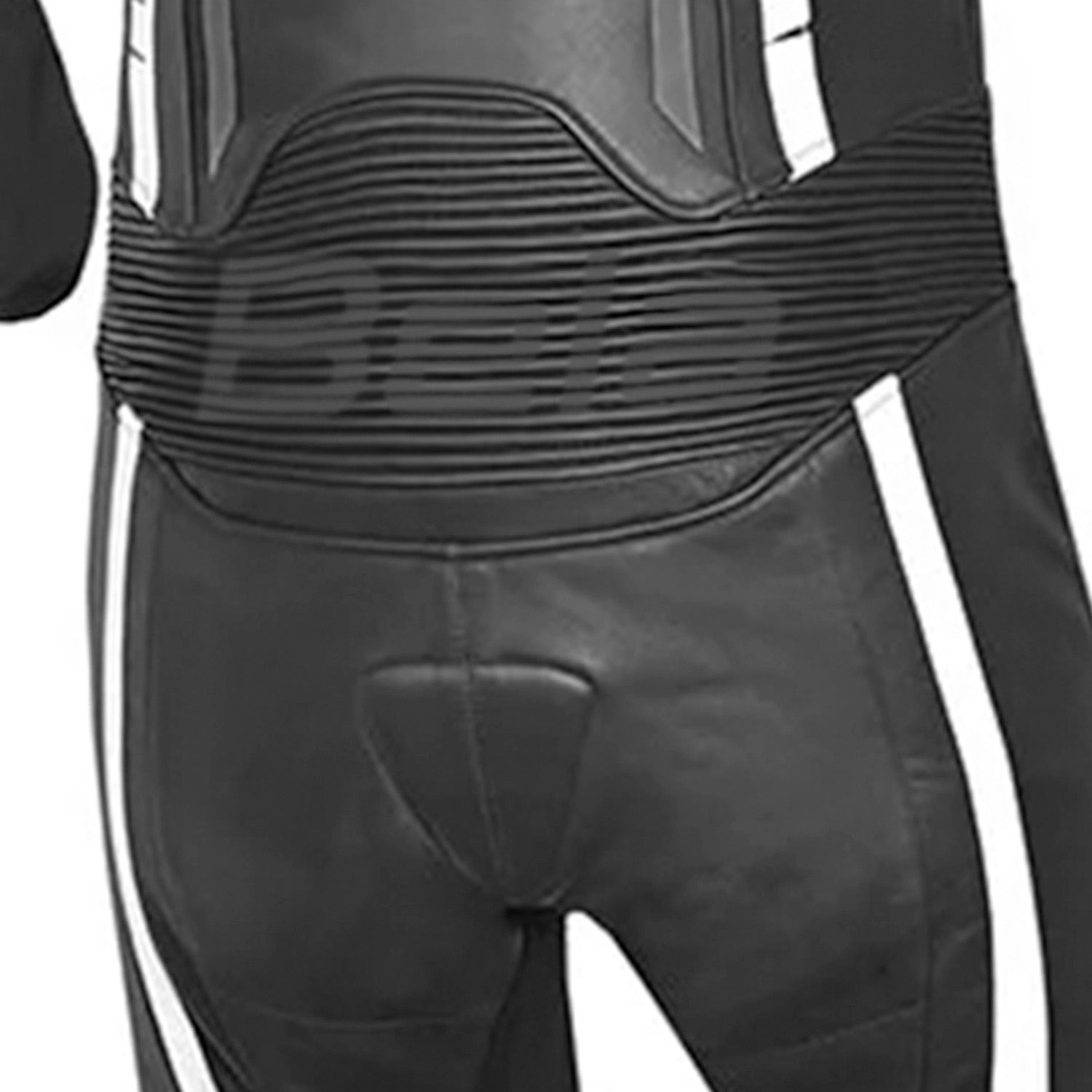 BELA BEAST 1 PC Fatos De Moto Couro Preto Antracite Branco – 5 – Maximomoto PT