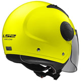 LS2 OF562 AIRFLOW MATT HI-VIS YELLOW LONG