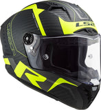 LS2 FF805 THUNDER C RACING1 MATT H-V YELLOW