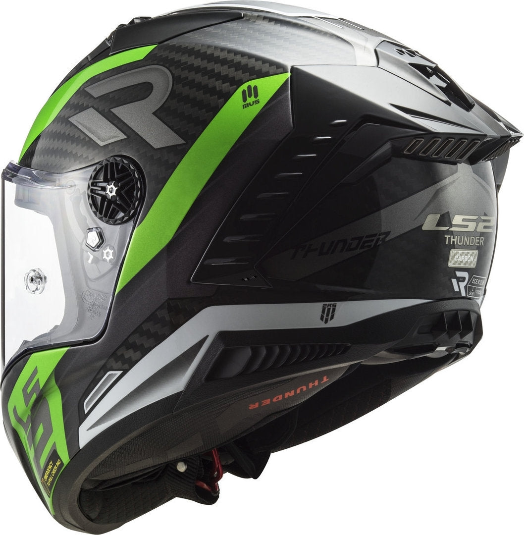 LS2 FF805 THUNDER C SUPRA MOTO FULL-TIME RACING HELMET – 4 – Maximomoto PT