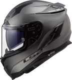 LS2 FF327 CHALLENGER SOLID MATT TITANIUM