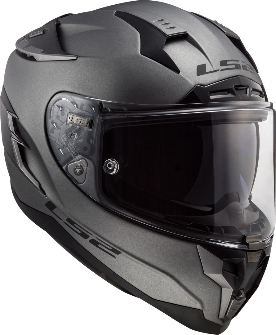 LS2 FF327 CHALLENGER SOLID MATT TITANIUM – 5 – Maximomoto PT