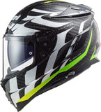 LS2 FF327 CHALLENGER CT2 FLAMES WHITE H-V YELL