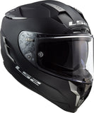 LS2 FF327 CHALLENGER SOLID MATT BLACK