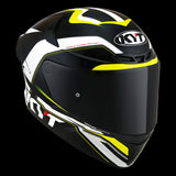 KYT-CASCO TT-COURSE GRAND PRIX BLACK/YELLOW