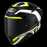 KYT-CASCO TT-COURSE GRAND PRIX BLACK/YELLOW