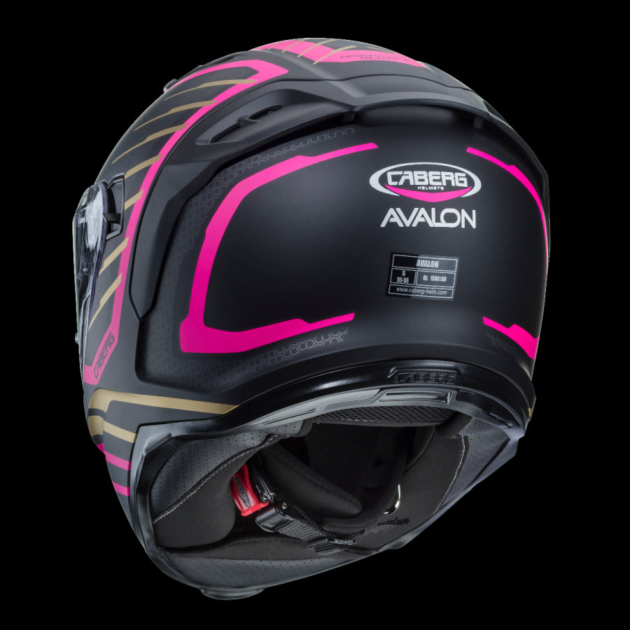 CASCO AVALON FORGE NEGRO MATE/PINK/ANT – 3 – Maximomoto PT