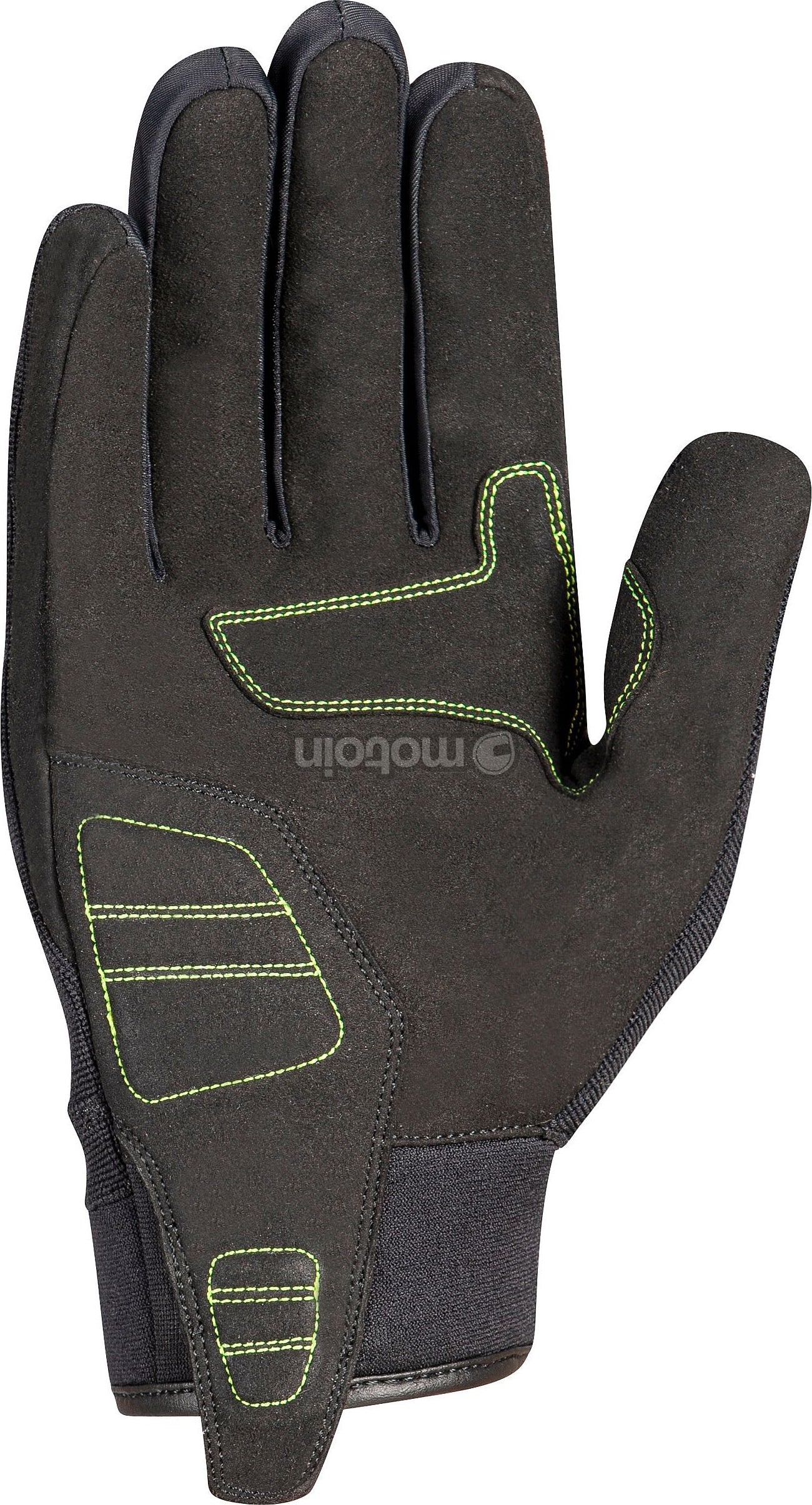 IXON RS DELTA Homem Moto Luvas Preto Amarelo Brilhante Branco