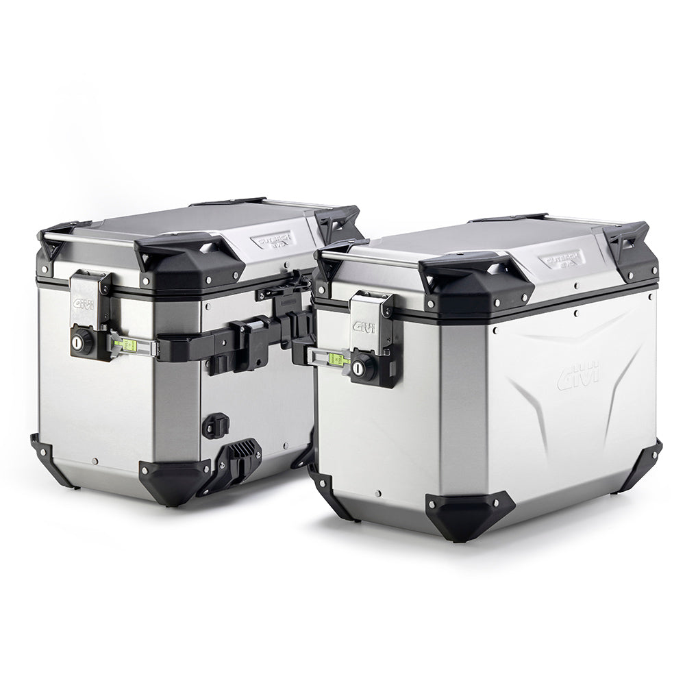 GIVI OBKE48APACK2 Trekker Outback Evo de Maleta lateral para motocicleta 48 L