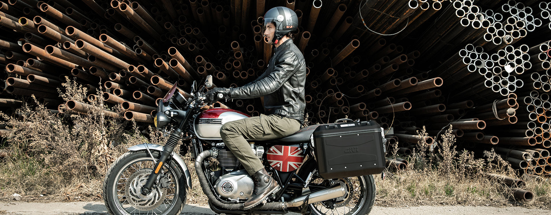 GIVI DLMK36 Trekker Dolomiti Maletas Aluminum 36L Black – 2 – Maximomoto PT
