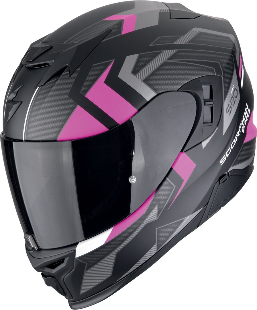 SCORPION INTEGRAL CASCOS EXO-520 EVO AIR SENSUS BLACK MATE PINK – 1 – Maximomoto PT