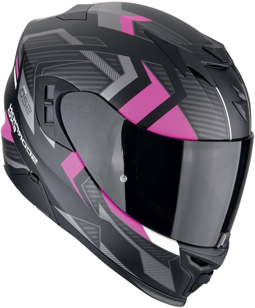 SCORPION INTEGRAL CASCOS EXO-520 EVO AIR SENSUS BLACK MATE PINK – 2 – Maximomoto PT