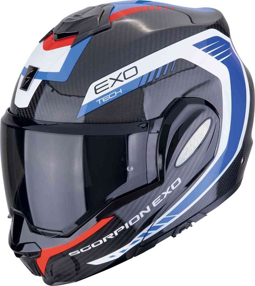 Scorpion EXO Tech Evo Carbon Cozy Motorcycle Modular Helmet – 1 – Maximomoto PT