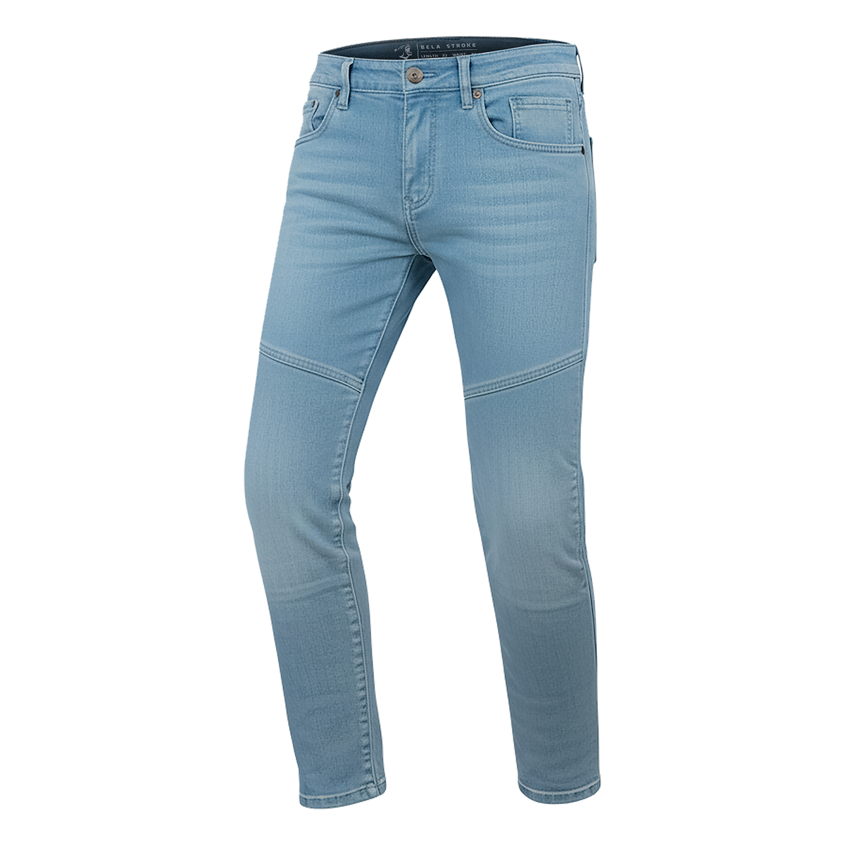 BELA PantalÃ³n Vaquero Stroke 32" Inseam  Ligera Azul