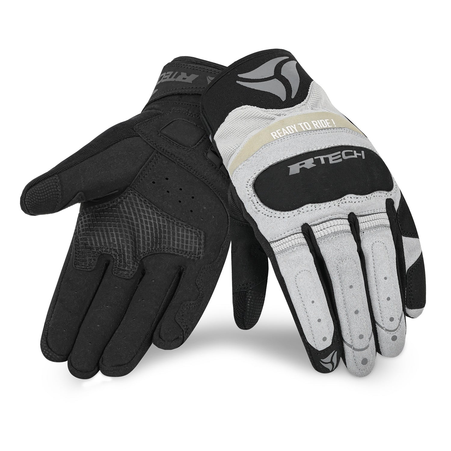 R-TECH MOTO FLEX GUANTES PRETO CINZA – 1 – Maximomoto PT