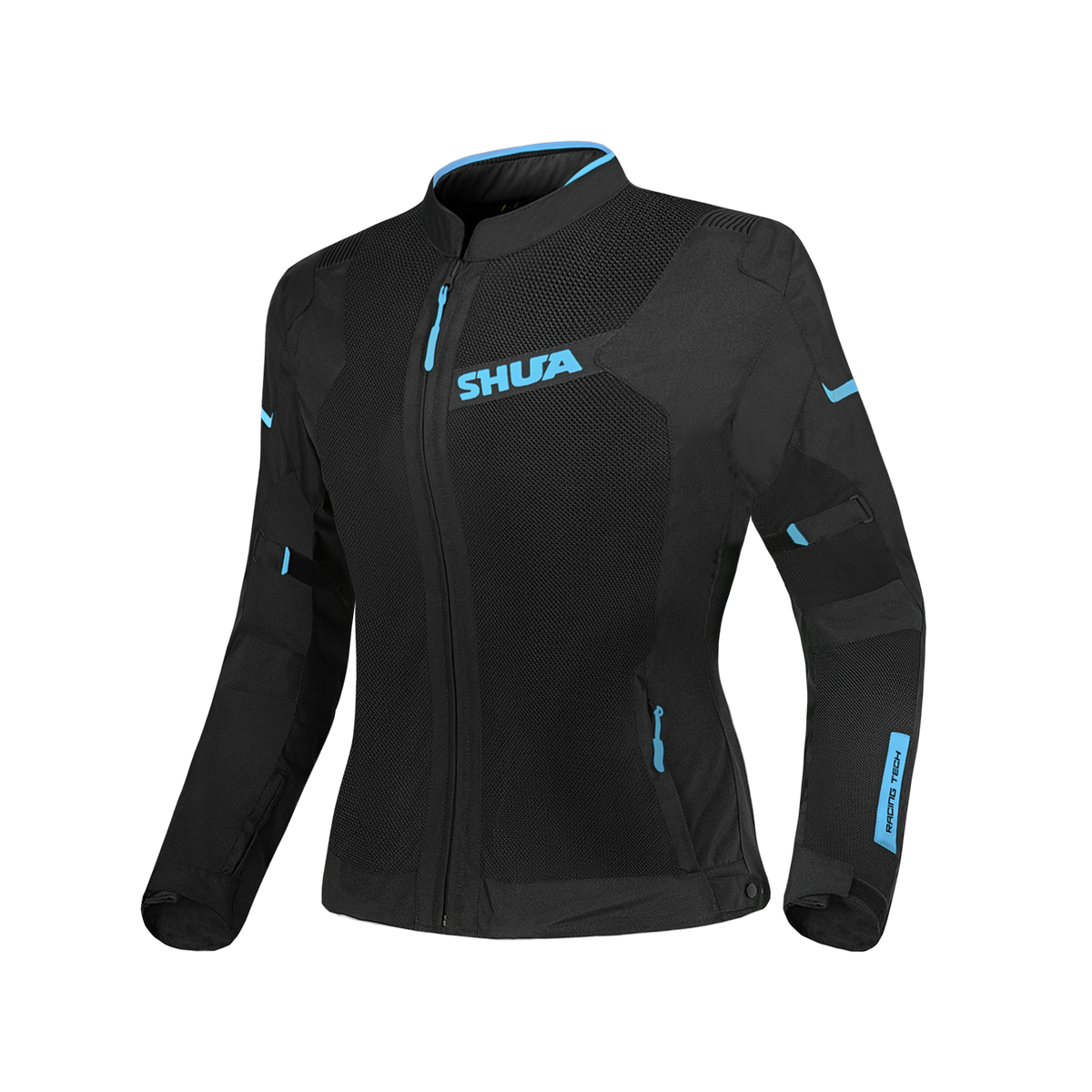SHUA GRAVITY MESH LITE Casacos De Moto Senhora Turques Preto