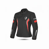 BELA BRADLEY Moto Senhora Textil Casacos Preto Vermelho