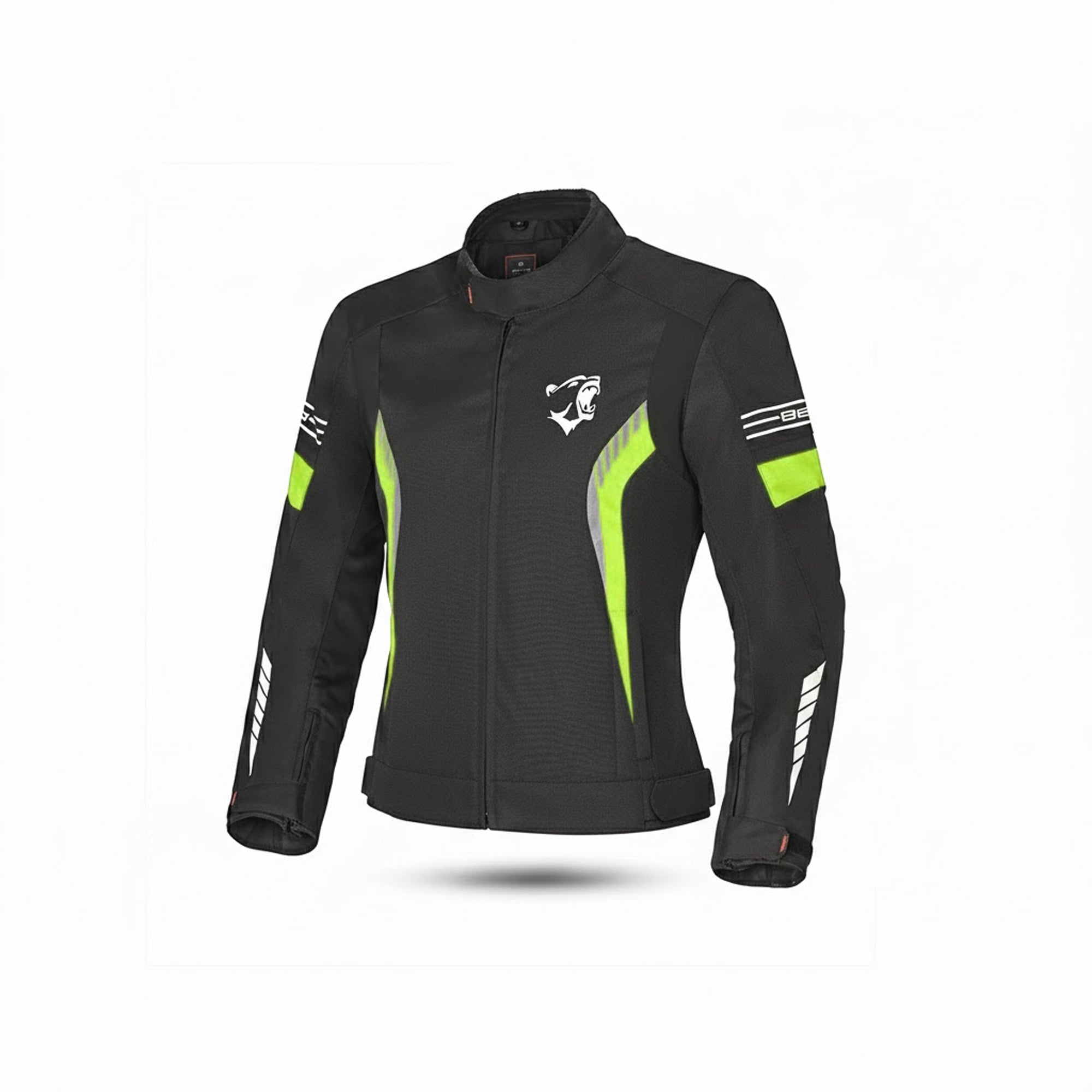 BELA BRADLEY Women's Motorcycle Textile Jackets Black Fluorescent Yellow – 1 – Maximomoto PT