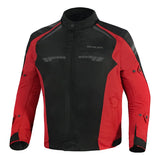 SHUA IMMORTAL Moto Textil Homem Casacos Preto Vermelho