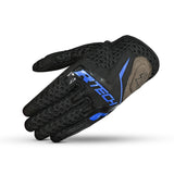 R-TECH RIDE PRO Moto Luvas Azul