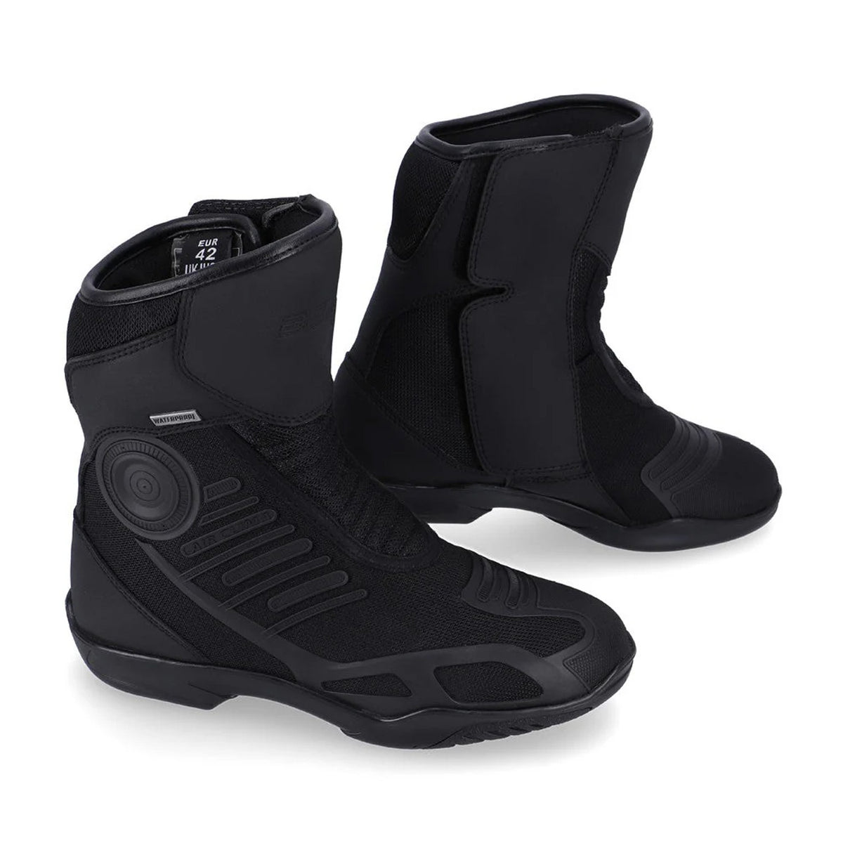 BELA AIR CLIMA WP Motorcycle Leather Boots Black