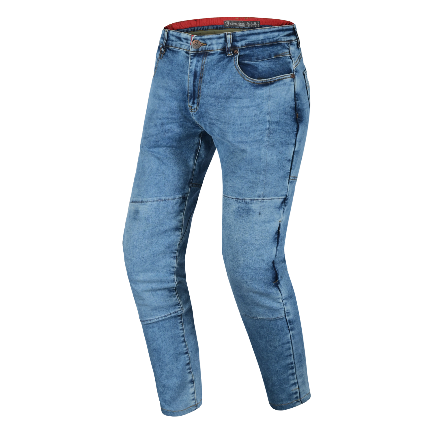 BELA KEVIN Denim Jeans Moto Homem Calcas 34L Aleatório Azul – 1 – Maximomoto PT