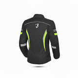 BELA BRADLEY Women's Motorcycle Textile Jackets Black Fluorescent Yellow