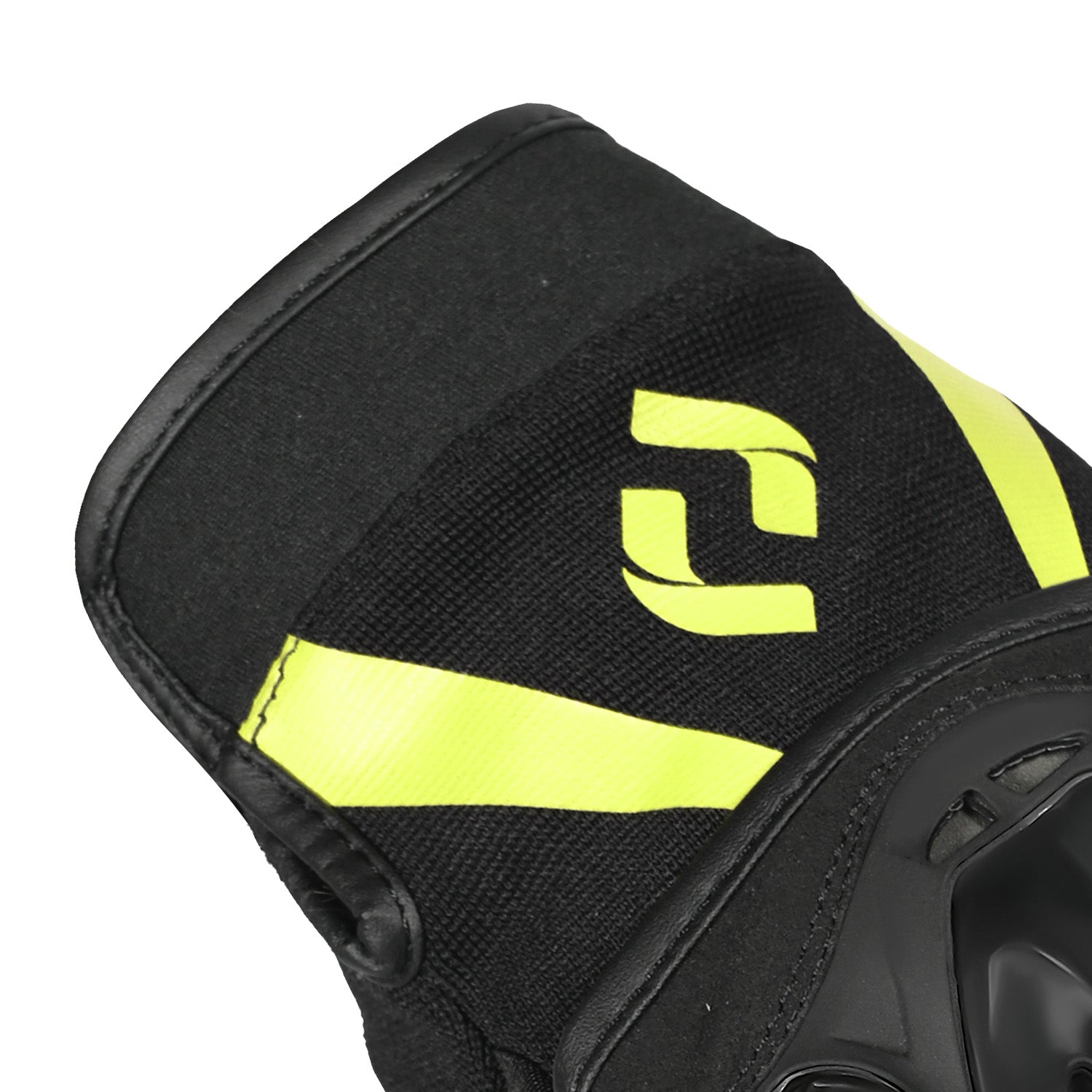 SHUA SHOT Senhora Moto Textil Curto Luva Preto Amarelo – 5 – Maximomoto PT