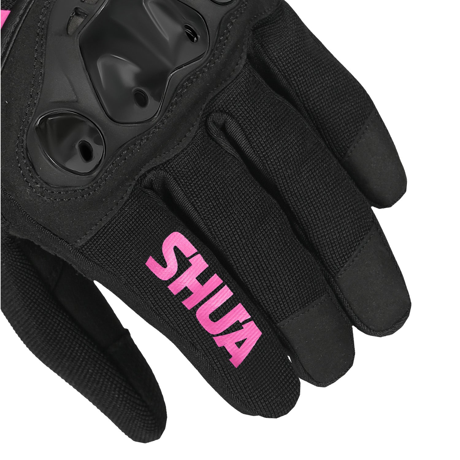 SHUA SHOT Moto Senhora Luvas Preto Rosa – 4 – Maximomoto PT