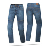 BELA STROKE Denim Jeans Moto Calcas Azul Spray 30L