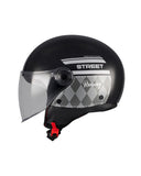 MT OF501 B STREET S RUNWAY MODULAR CAPACETE DE MOTO B2 BRILHO