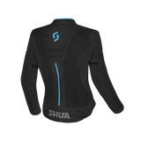 SHUA GRAVITY MESH LITE Casacos De Moto Senhora Turques Preto