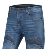 BELA BOSTON Denim Jeans Moto Homem Calcas Azul Spray 32L