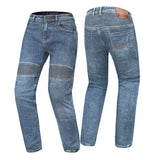 R-TECH VALENCIA Denim Jeans Moto Senhora Calcas Random Azul