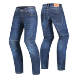 BELA ROKER Denim Jeans Moto Calcas Azul Spray 32L