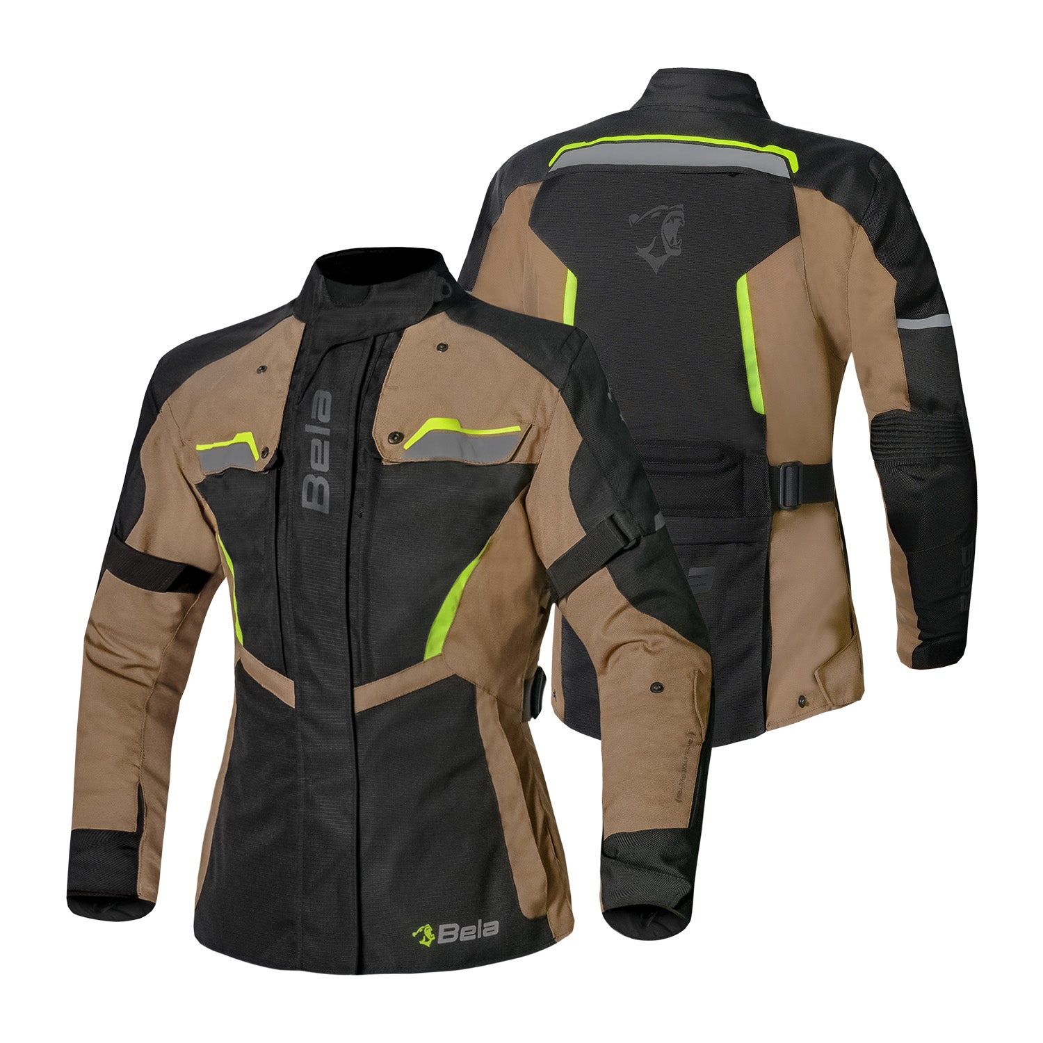 BELA HURRICANE 3 IN 1 Moto Senhora Textil Casacos Arena Preto Fluo Amarelo – 2 – Maximomoto PT