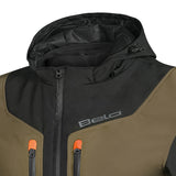 BELA FIRE FLY Capuz De Moto Preto Oliva Verde Laranja