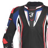 BELA BEAST Moto Couro Homem Preto Branco Azul Vermelho
