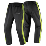 R-TECH RAIN TROUSER Impermeável Moto Textil Calças Preto Fluo Amarelo