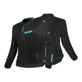 SHUA GRAVITY MESH LITE Casacos De Moto Senhora Turques Preto