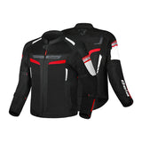 BELA SPRINTER Motorcycle Children's Textile Jackets Black Red