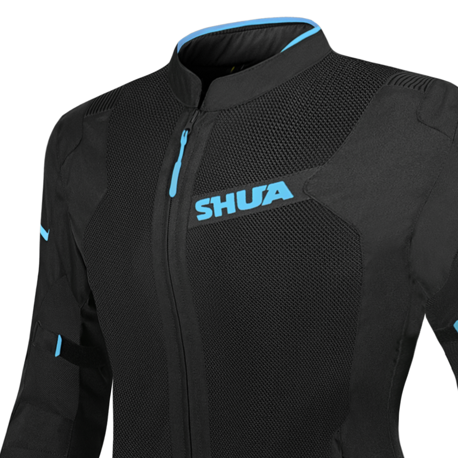SHUA GRAVITY MESH LITE Casacos De Moto Senhora Turques Preto – 4 – Maximomoto PT