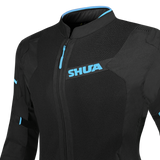 SHUA GRAVITY MESH LITE Casacos De Moto Senhora Turques Preto