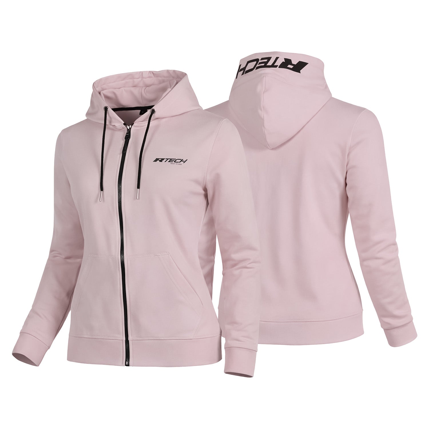 R-Tech Street X Casual Hoodie Rosa – 2 – Maximomoto PT