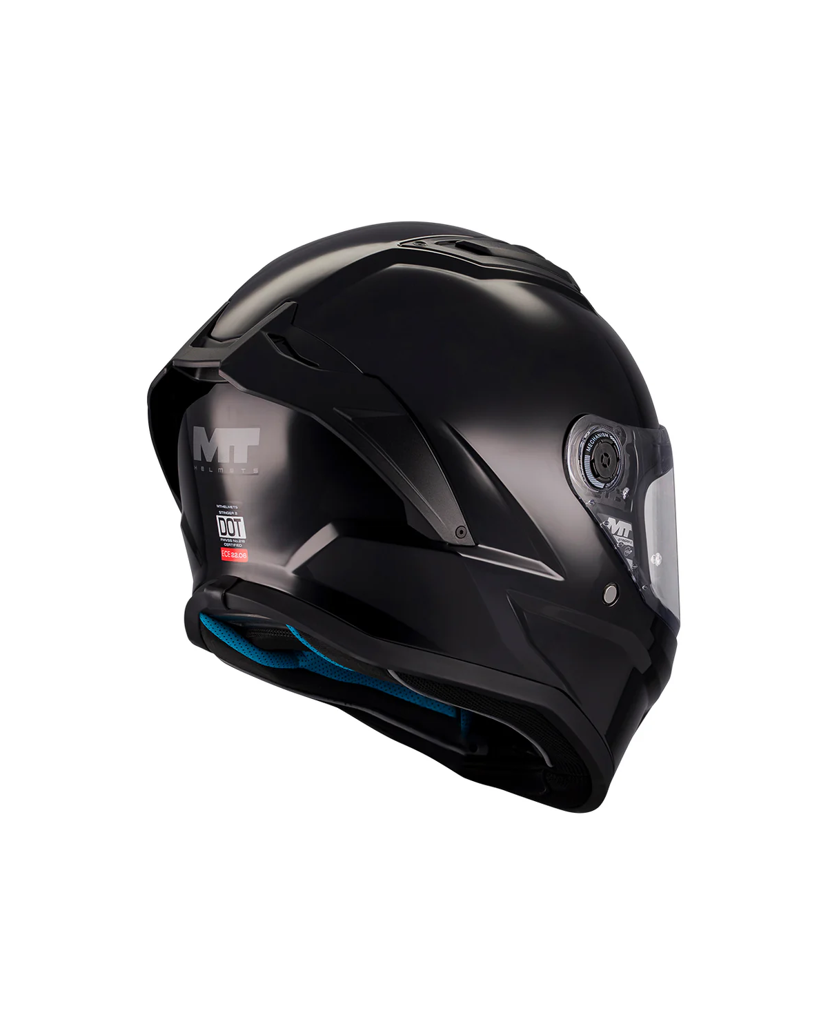 MT FF126 Stinger 2 Pure A1 Capacete integral de moto Brilho – 5 – Maximomoto PT