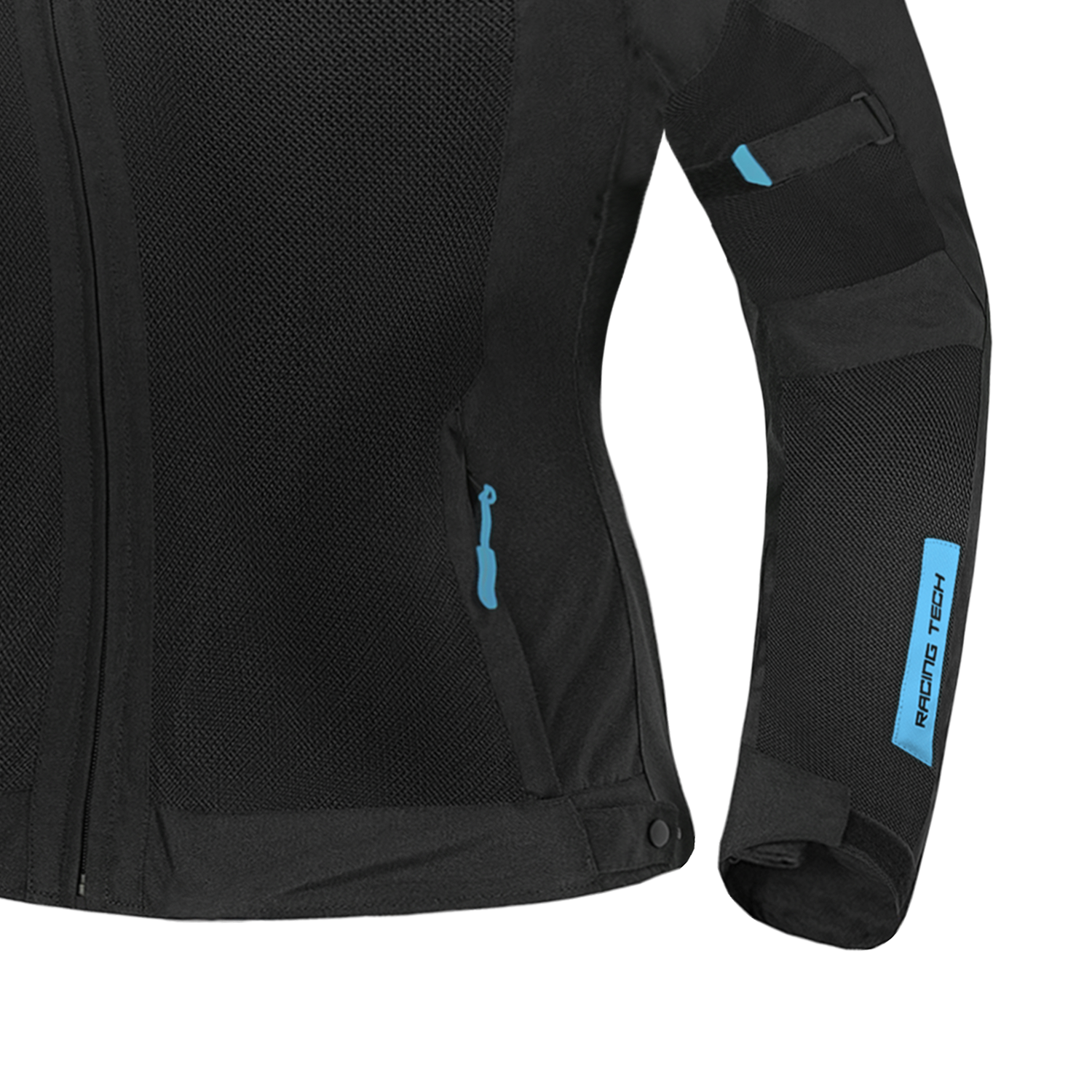 SHUA GRAVITY MESH LITE Casacos De Moto Senhora Turques Preto – 7 – Maximomoto PT
