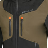 BELA FIRE FLY Capuz De Moto Preto Oliva Verde Laranja