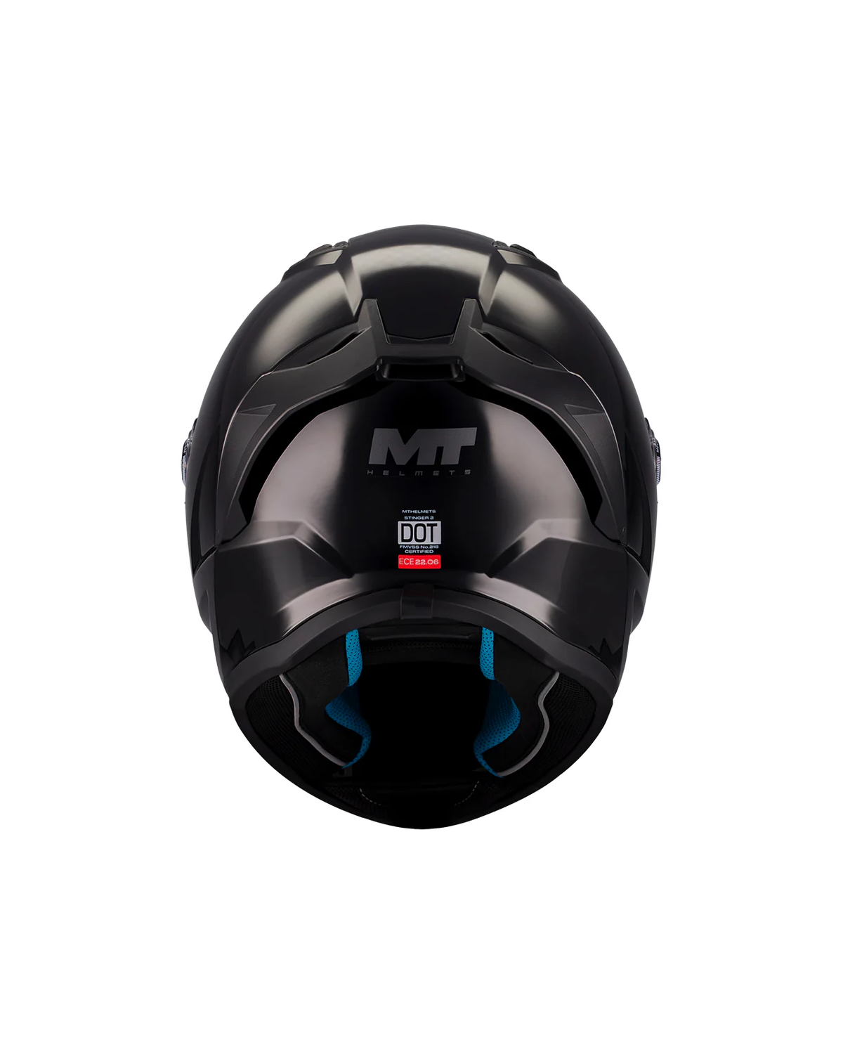 MT FF126 Stinger 2 Pure A1 Capacete integral de moto Brilho – 4 – Maximomoto PT