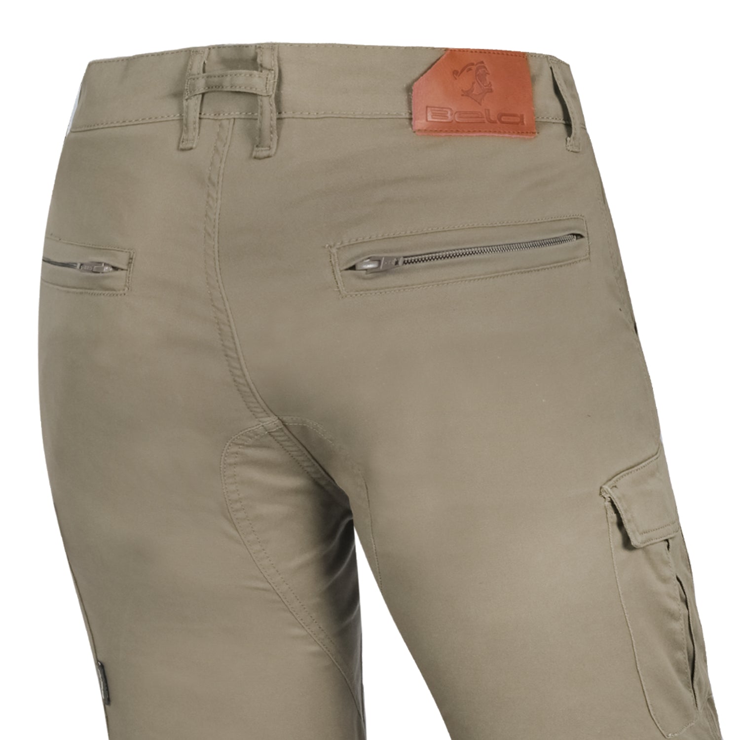 BELA RUSH CARGO Denim Jeans Moto Homem Calcas 34L Azeitona – 5 – Maximomoto PT